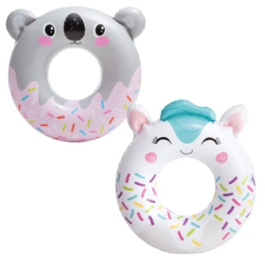 INTEX Cerc gonflabil “Animale drăguțe” D 76 cm, până la 40 kg, 8+, 3 modele