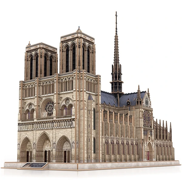 3d puzzle “notre dame de paris”, 293 elemente 2