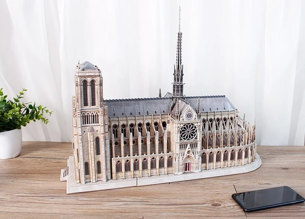 3d puzzle “notre dame de paris”, 293 elemente 4