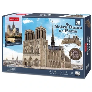 3d puzzle “notre dame de paris”, 293 elemente Thumbnail 3