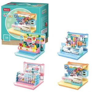 Set de construcție ”magazine”, 4 modele, de la 99 pînă la 112 elem. Thumbnail 2