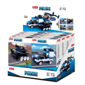 Конструктор police 4 into 1