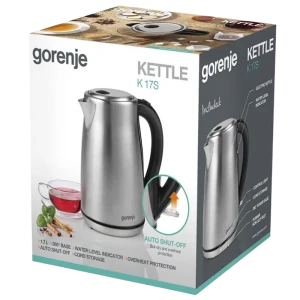 Fierbător electric gorenje k17s, oțel inoxidabil Thumbnail 3