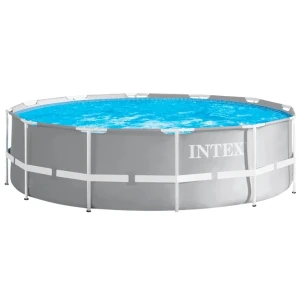 Intex бассейн prism frame premium 305х76см, 4485л, металлический каркас