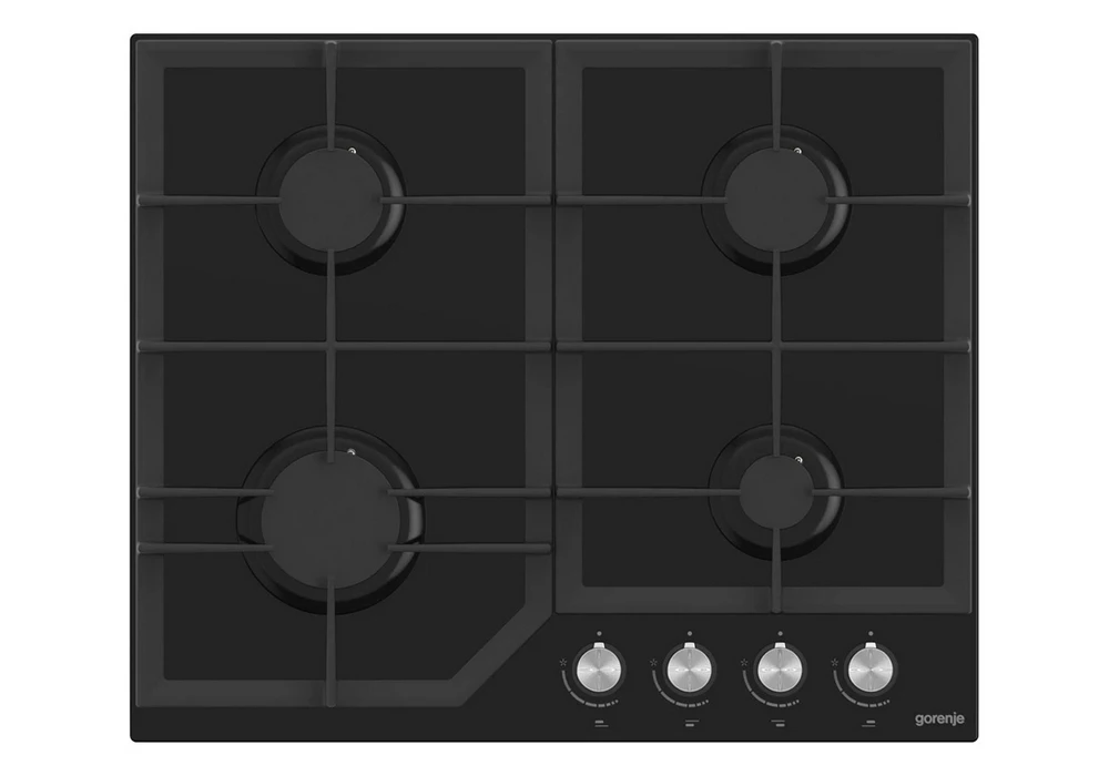 Газовая варочная панель gorenje gt 641 kb, чёрный 5