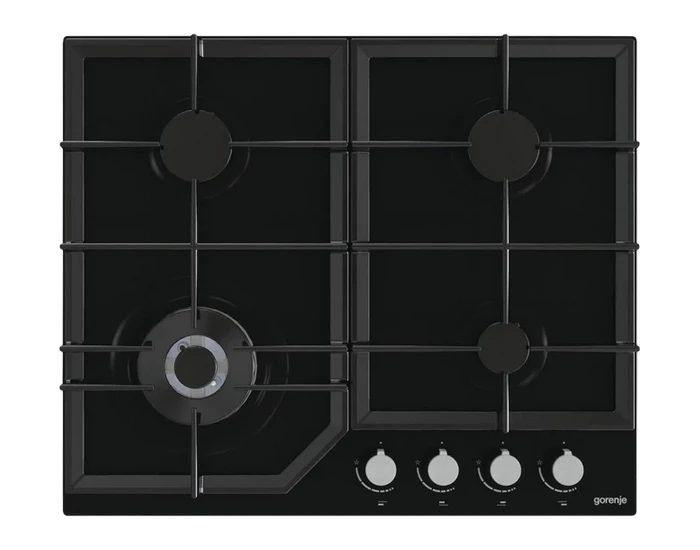 Газовая варочная панель gorenje gt 641 kb, чёрный 11