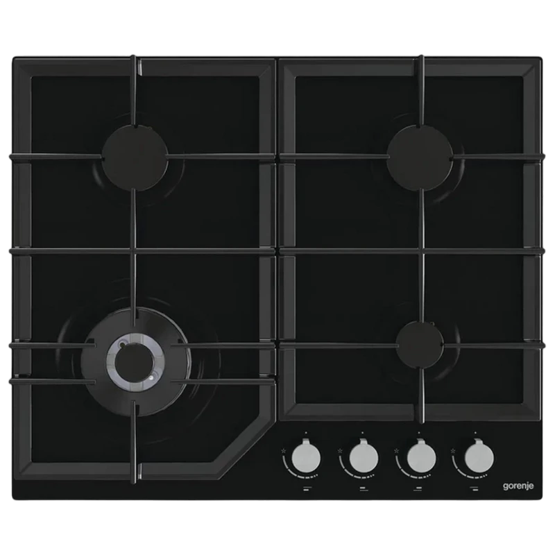 Газовая варочная панель gorenje gt 641 kb, чёрный 10