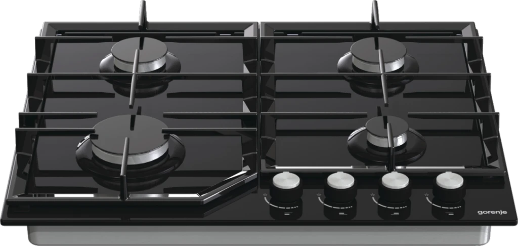 Газовая варочная панель gorenje gt 641 kb, чёрный 13