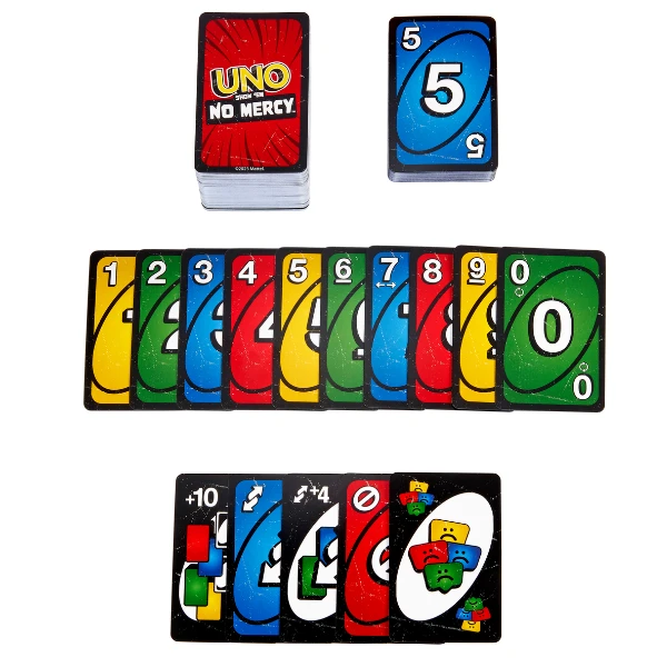 Карточная игра uno "без пощады" 3