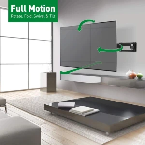 Suport tv de perete barkan bm464xl, negru Thumbnail 4