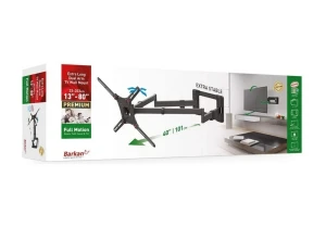 Suport tv de perete barkan bm464xl, negru Thumbnail 3