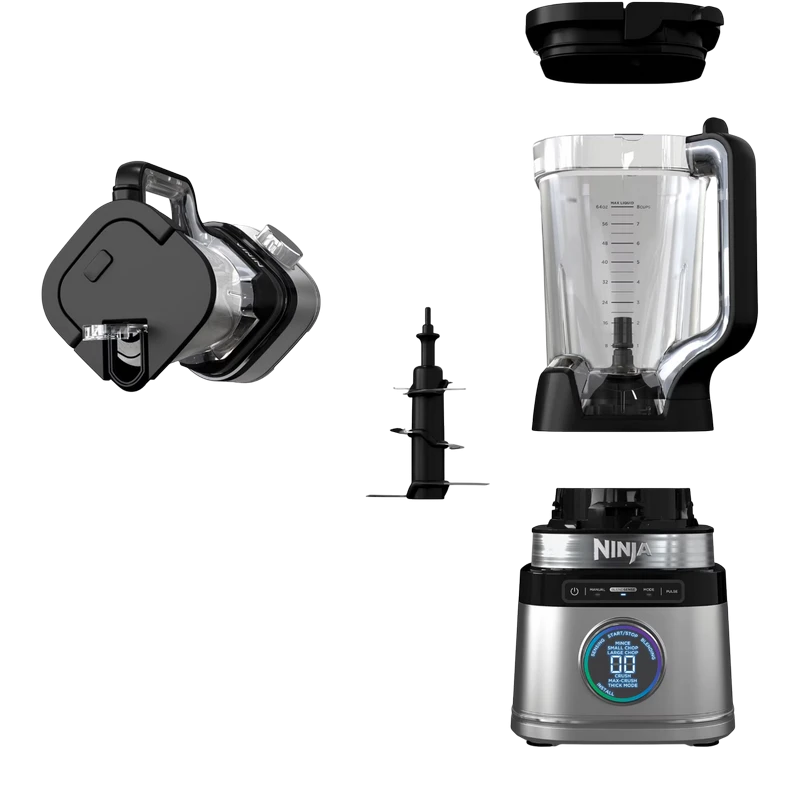 Стационарный блендер ninja tb201eu, чёрный 3