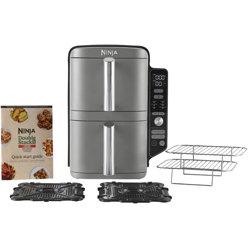 Friteuză cu aer cald ninja double stack xl sl400euwh, alb 8