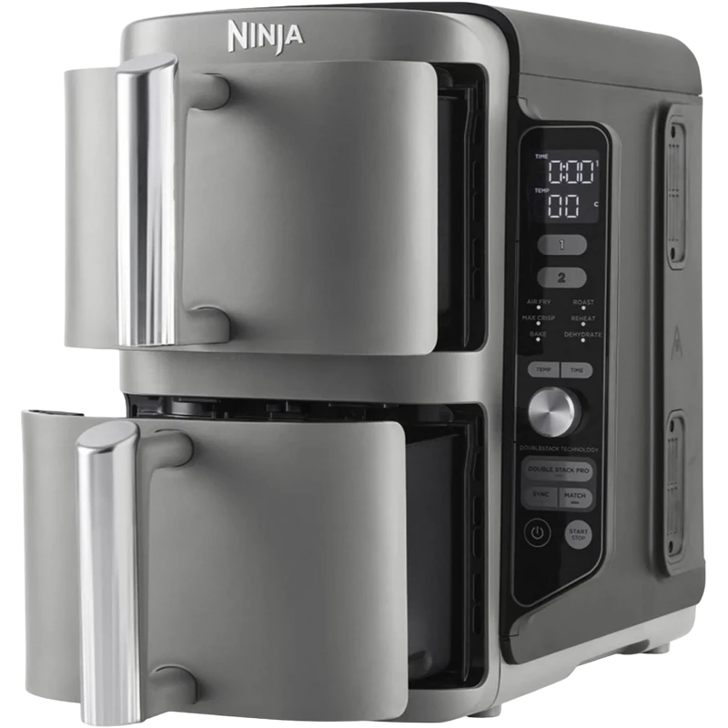Friteuză cu aer cald ninja double stack xl sl400euwh, alb 16