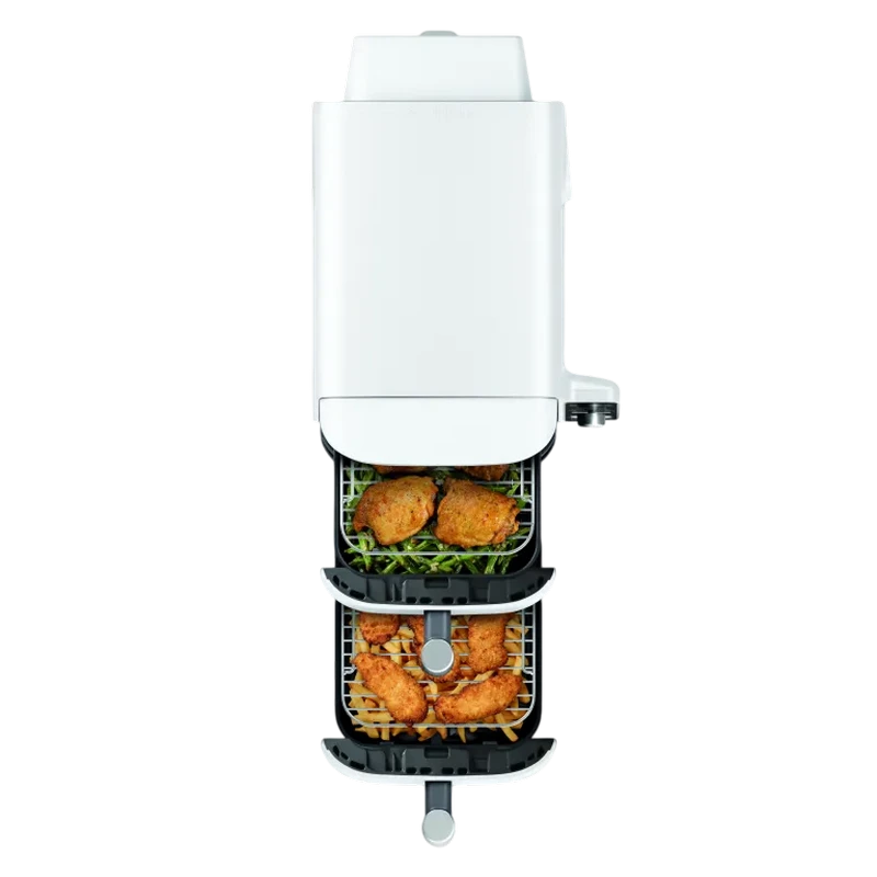 Friteuză cu aer cald ninja double stack xl sl400euwh, alb 2