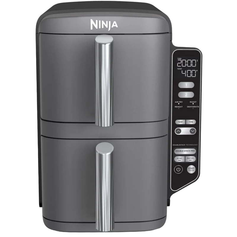 Friteuză cu aer cald ninja double stack xl sl400euwh, alb 3