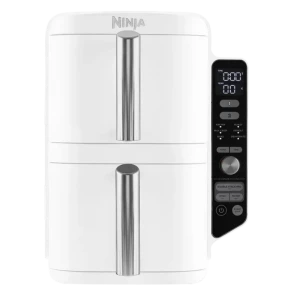 Friteuză cu aer cald ninja double stack xl sl400euwh, alb