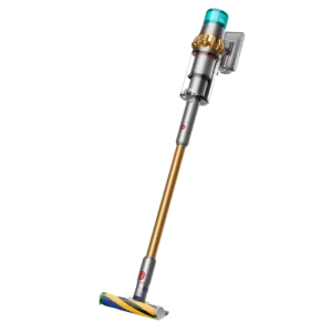 Вертикальный пылесос dyson v15 detect absolute, золотой