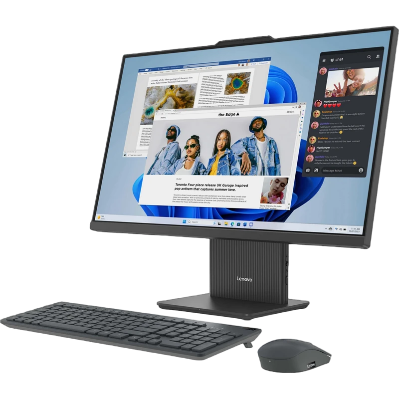 Computer all-in-one lenovo ideacentre 3 24arr9, 23,8", amd ryzen 3 7335u, 8gb/512gb, fără so, luna grey 6