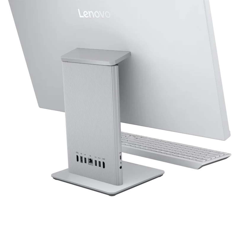Computer all-in-one lenovo ideacentre aio 27arr9, 27", amd ryzen 7 8845hs, 16gb/512gb, fără so, cloud grey 4
