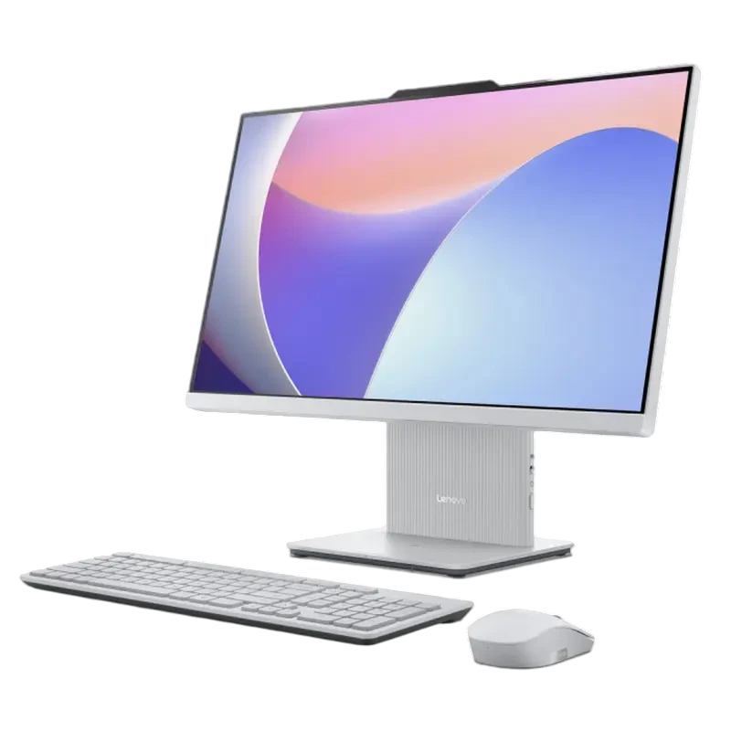 Computer all-in-one lenovo ideacentre aio 27arr9, 27", amd ryzen 7 8845hs, 16gb/512gb, fără so, cloud grey 8