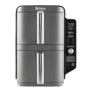 Friteuză cu aer cald ninja double stack xl sl400eu, gri
