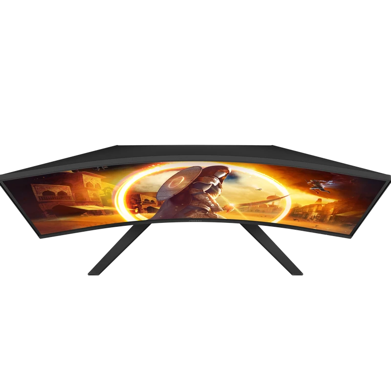 31,5" monitor gaming aoc cq32g4ve, va 2560x1440 wqhd, negru 9