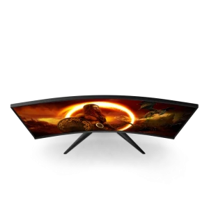31,5" monitor gaming aoc c32g2ze/bk, va 1920x1080 fhd, negru | roșu Thumbnail 4