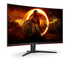 31,5" monitor gaming aoc c32g2ze/bk, va 1920x1080 fhd, negru | roșu Thumbnail 6