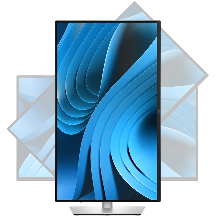 27" monitor dell p2725de, ips 2560x1440 wqhd, negru 8