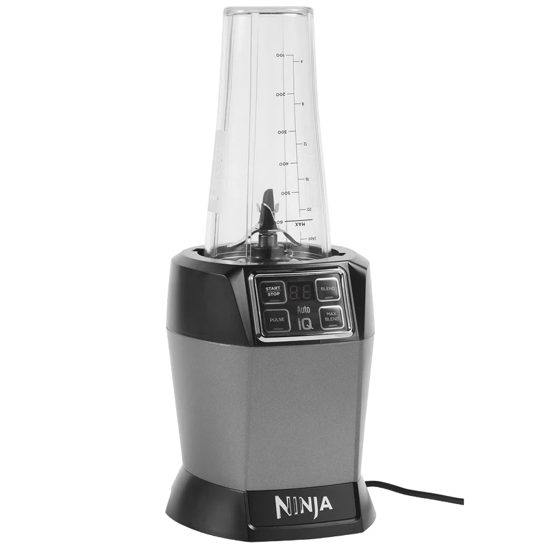 Стационарный блендер ninja bn495eu, чёрный | серебристый 4