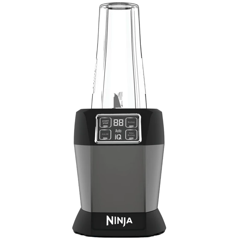 Стационарный блендер ninja bn495eu, чёрный | серебристый 9