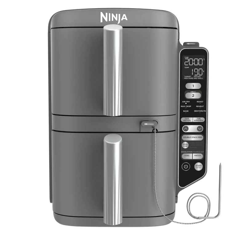 Friteuză cu aer cald ninja double stack xl smart sl451eu, gri 23