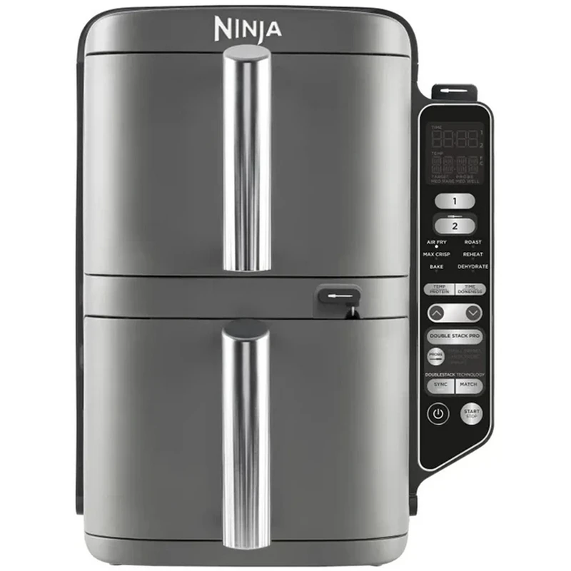 Friteuză cu aer cald ninja double stack xl smart sl451eu, gri 22