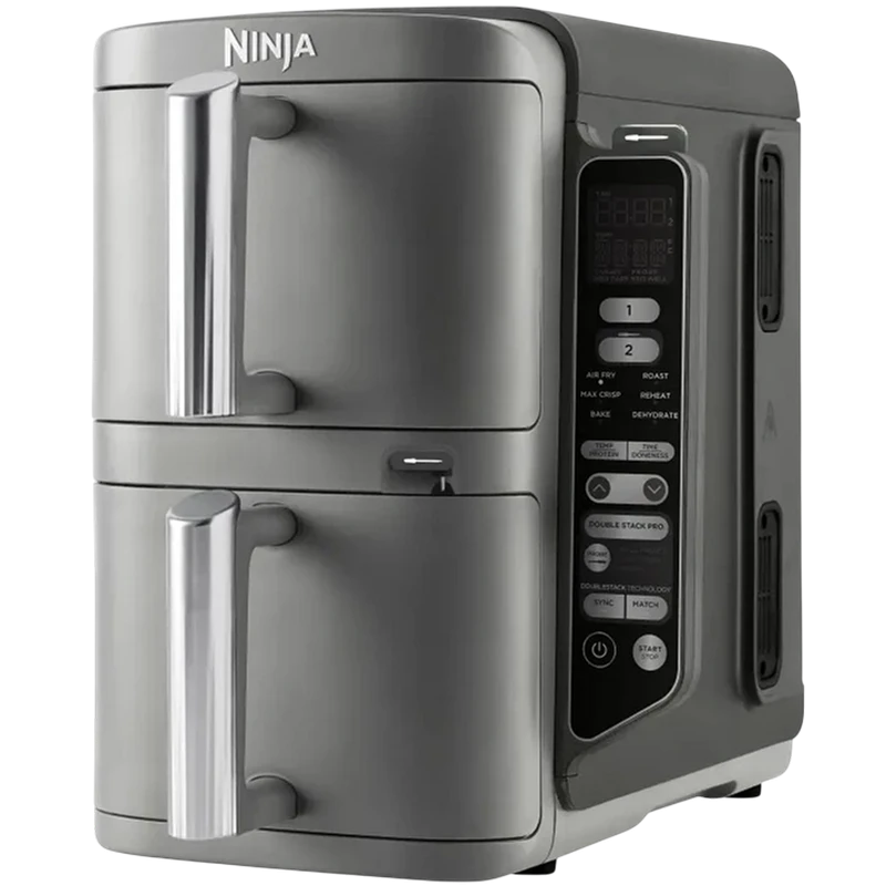 Friteuză cu aer cald ninja double stack xl smart sl451eu, gri 6