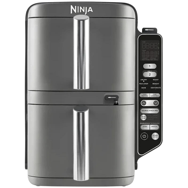 Friteuză cu aer cald ninja double stack xl smart sl451eu, gri 20