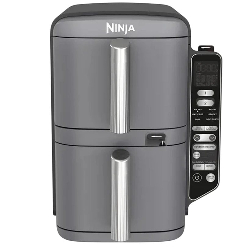 Friteuză cu aer cald ninja double stack xl smart sl451eu, gri 7