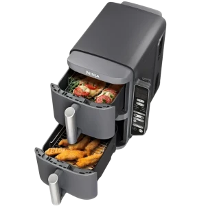 Friteuză cu aer cald ninja double stack xl smart sl451eu, gri Thumbnail 15