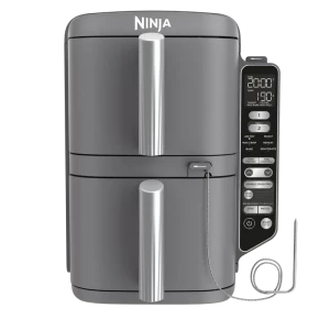 Friteuză cu aer cald Ninja Double Stack XL Smart SL451EU, Gri
