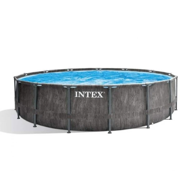 Intex бассейн greywood prism frame premium 457×122см, 16805л, металлический каркас 3