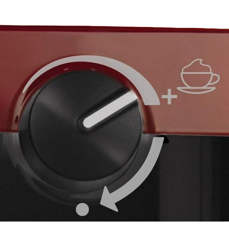 Кофеварка рожковая breville prima latte vcf046x-dim, 1050вт, красный 2