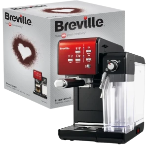 Кофеварка рожковая breville prima latte ii vcf109x-01, 1050вт, красный Thumbnail 6