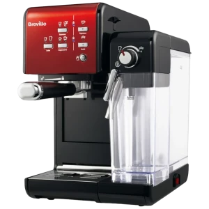 Кофеварка рожковая breville prima latte ii vcf109x-01, 1050вт, красный Thumbnail 7