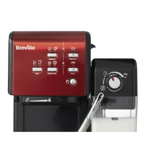 Кофеварка рожковая breville prima latte ii vcf109x-01, 1050вт, красный Thumbnail 5