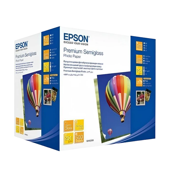 Hârtie fotografică epson premium semigloss photo paper, а6 2