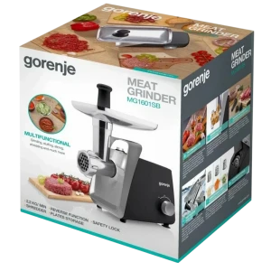 Мясорубка gorenje mg1601sb, чёрный Thumbnail 3