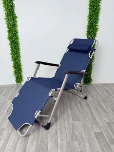 SEZLONG 2 IN 1 CU PERNA DETASABILA IN CULOARE ALBASTRA