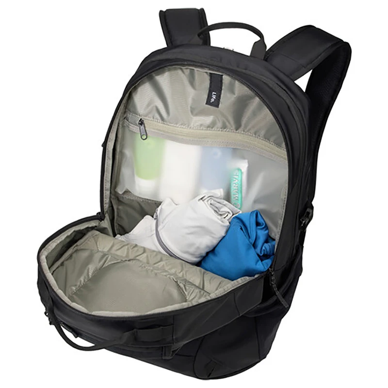 Rucsac pentru laptop thule enroute, 15.6", nailon 330d mini ripstop, poliester 600d, negru 11