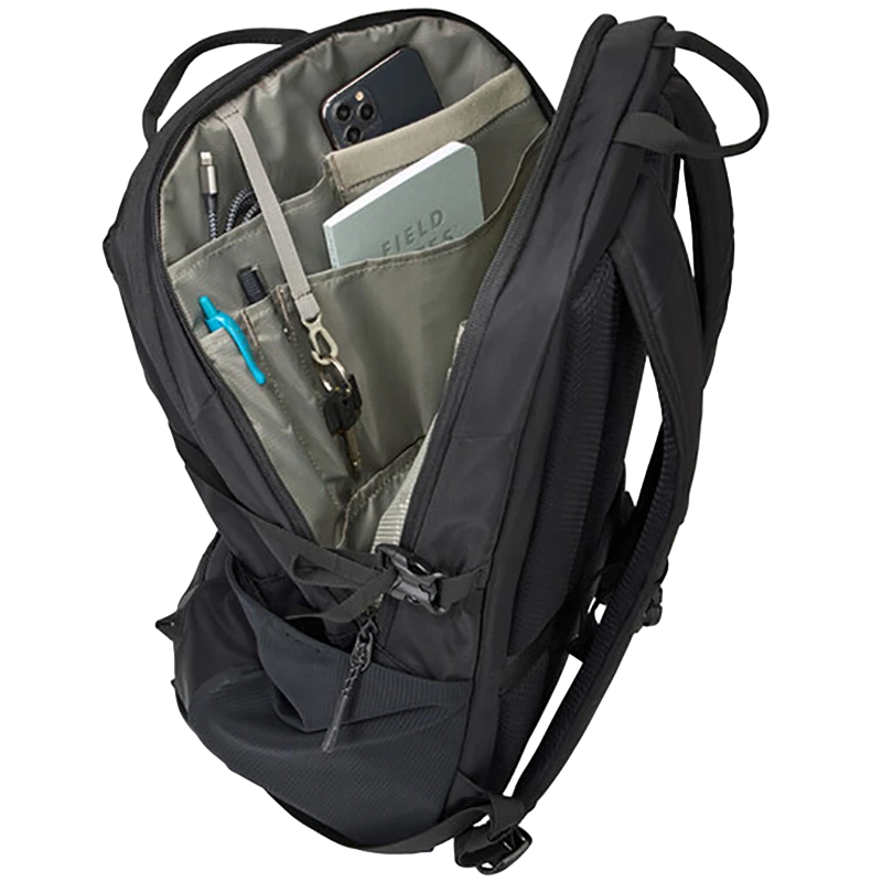 Rucsac pentru laptop thule enroute, 15.6", nailon 330d mini ripstop, poliester 600d, negru 7
