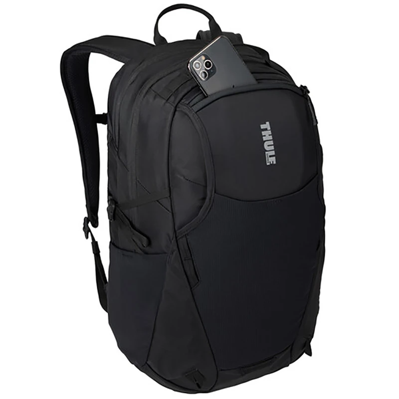 Rucsac pentru laptop thule enroute, 15.6", nailon 330d mini ripstop, poliester 600d, negru 12